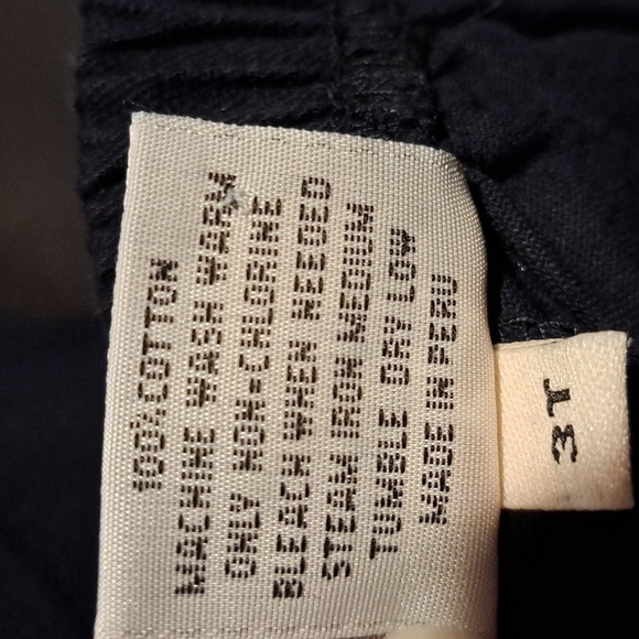 Luigi boys size 3T navy blue pants with embroidered light blue whales. EUC - Picture 3 of 5